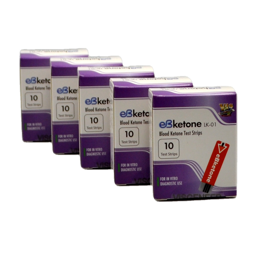 eBketone blood ketone test strips