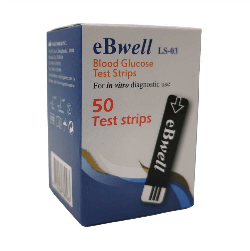 blood glucose test home ebwell test strips