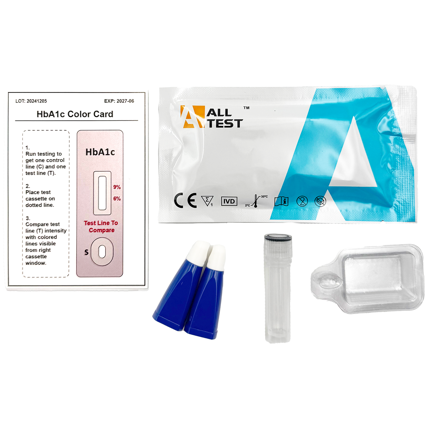 HbA1c Testing Kit For Home Testing
