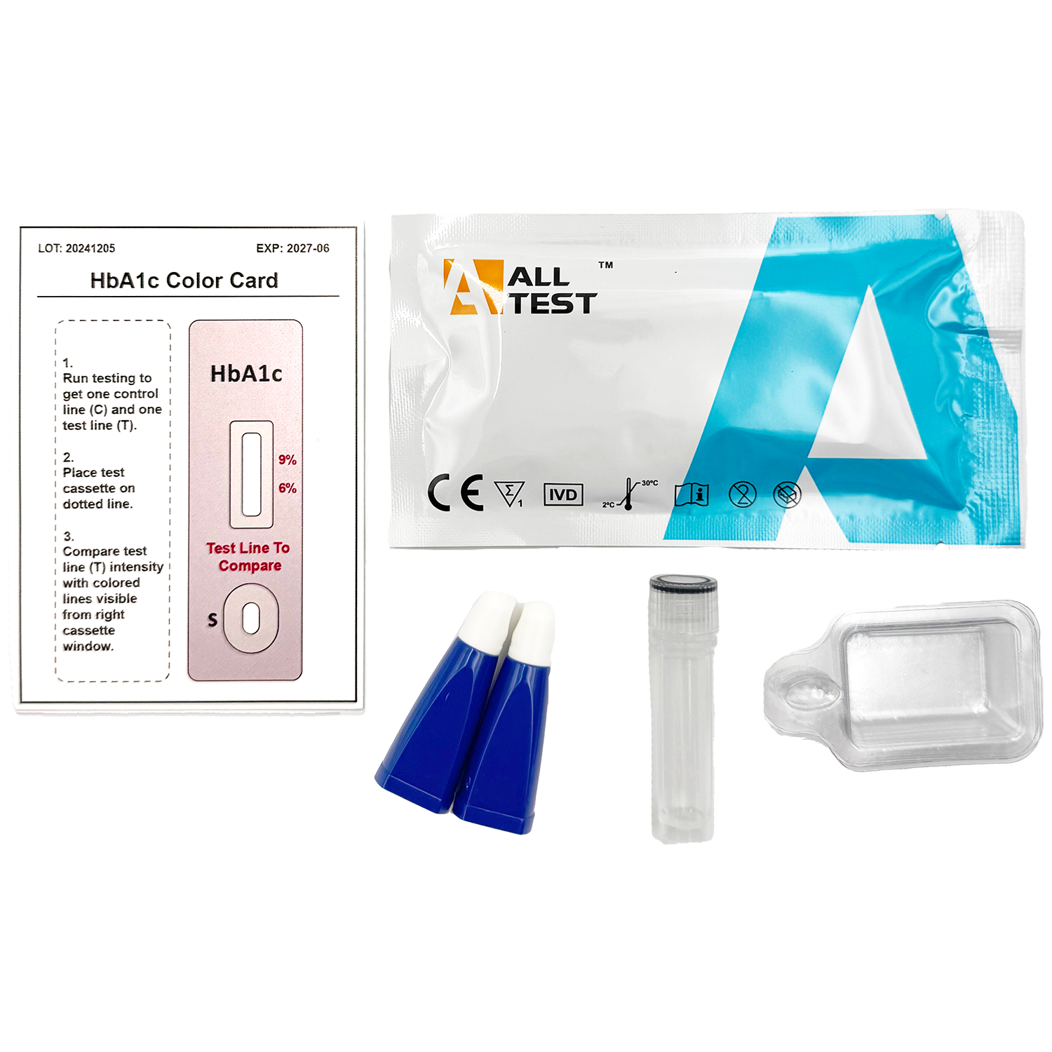HbA1c Testing Kit For Home Testing