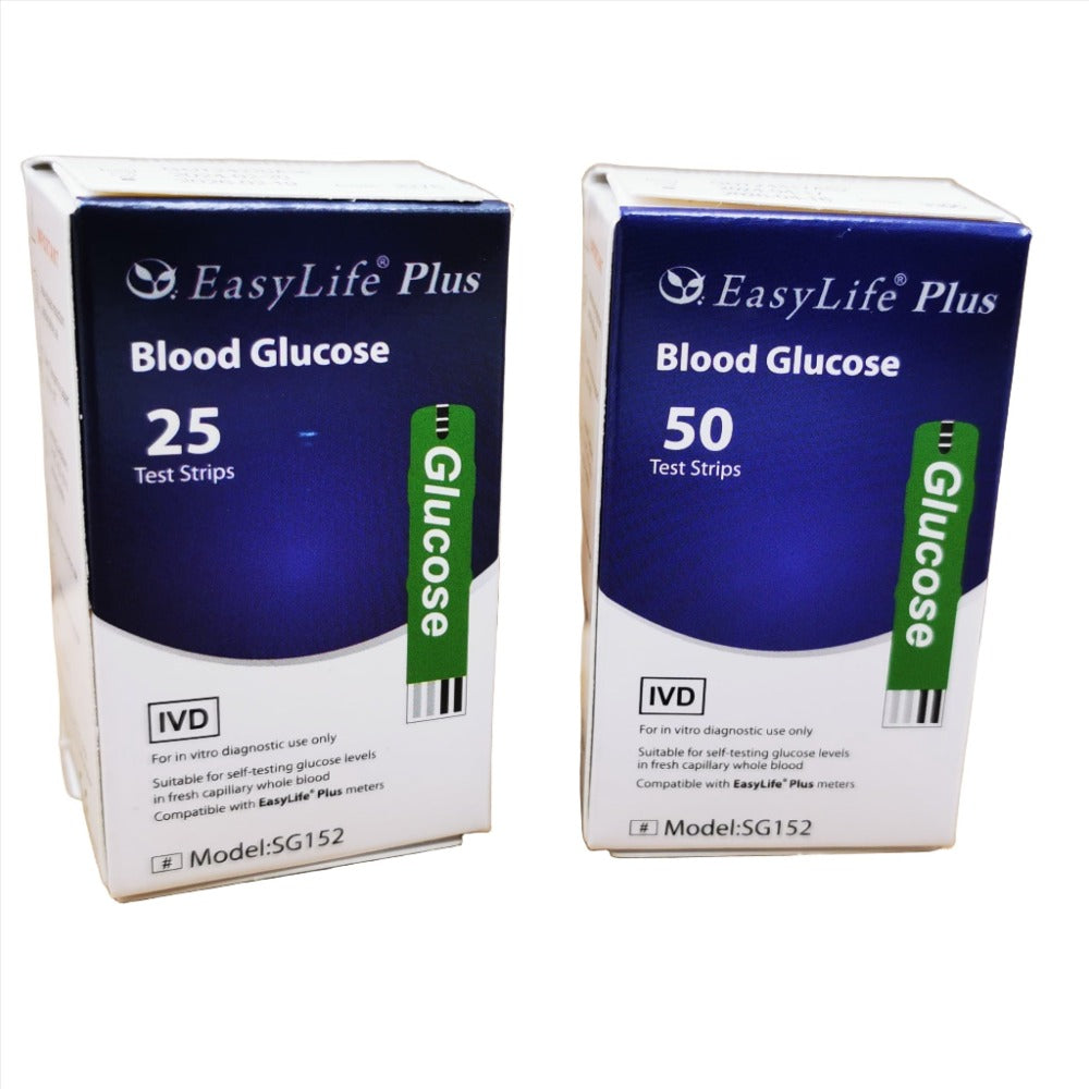 easylife plus blood glucose test strips