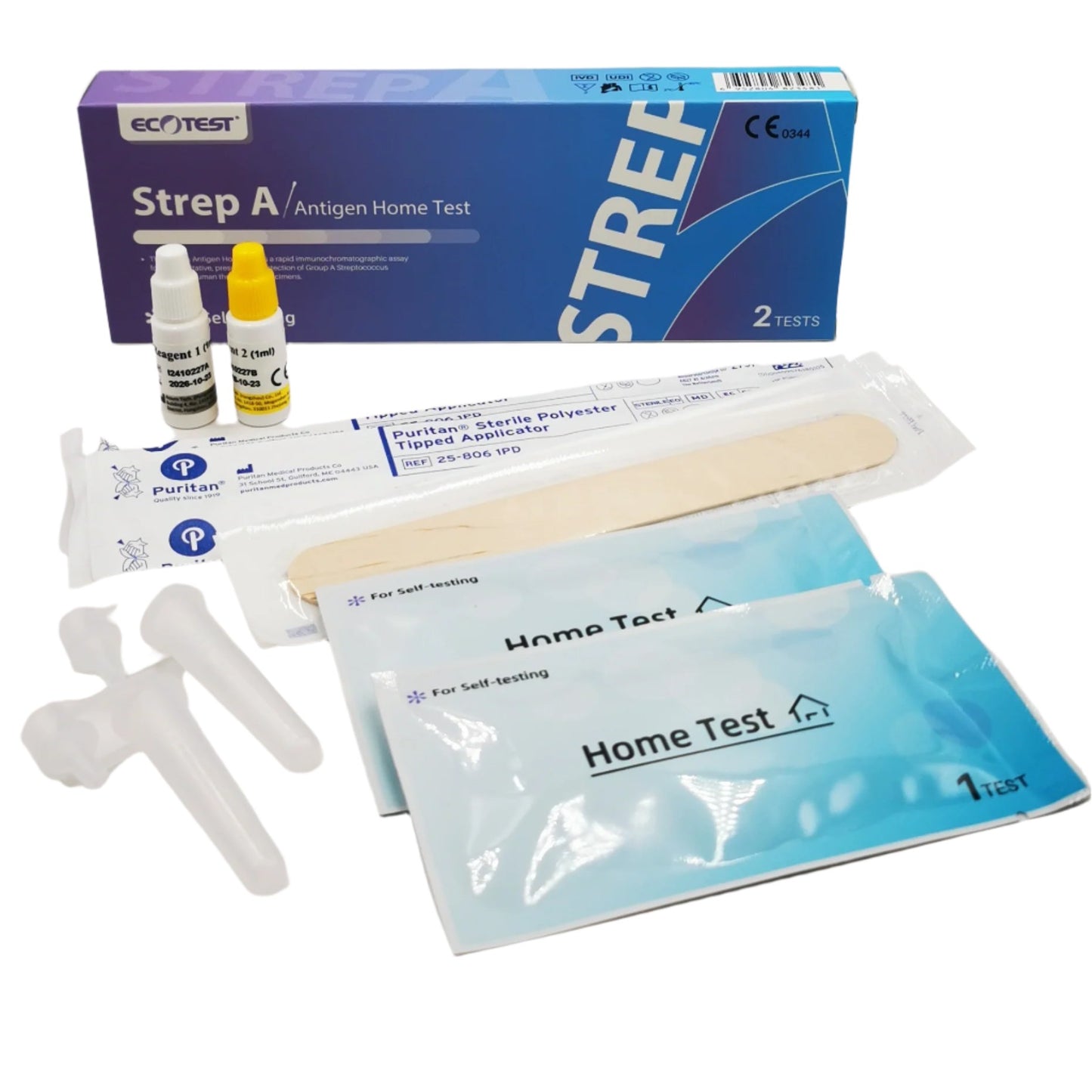 ecotest strep a home test kits