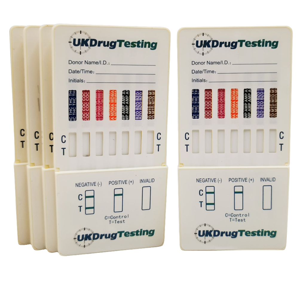UKDrugTesting 7 in 1 Ultra Sensitive Urine Multi Drug Test Kit
