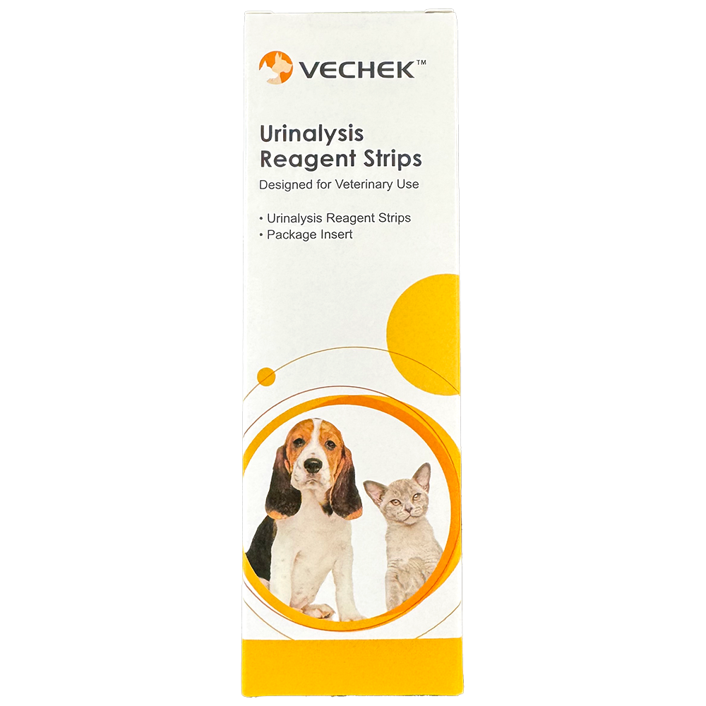 VECHEK 11 Parameter Urine Test Strips For Vets UK
