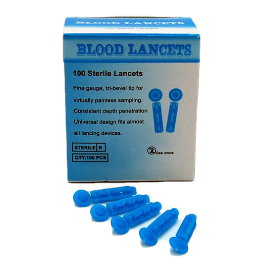 28g sterile lancets 100