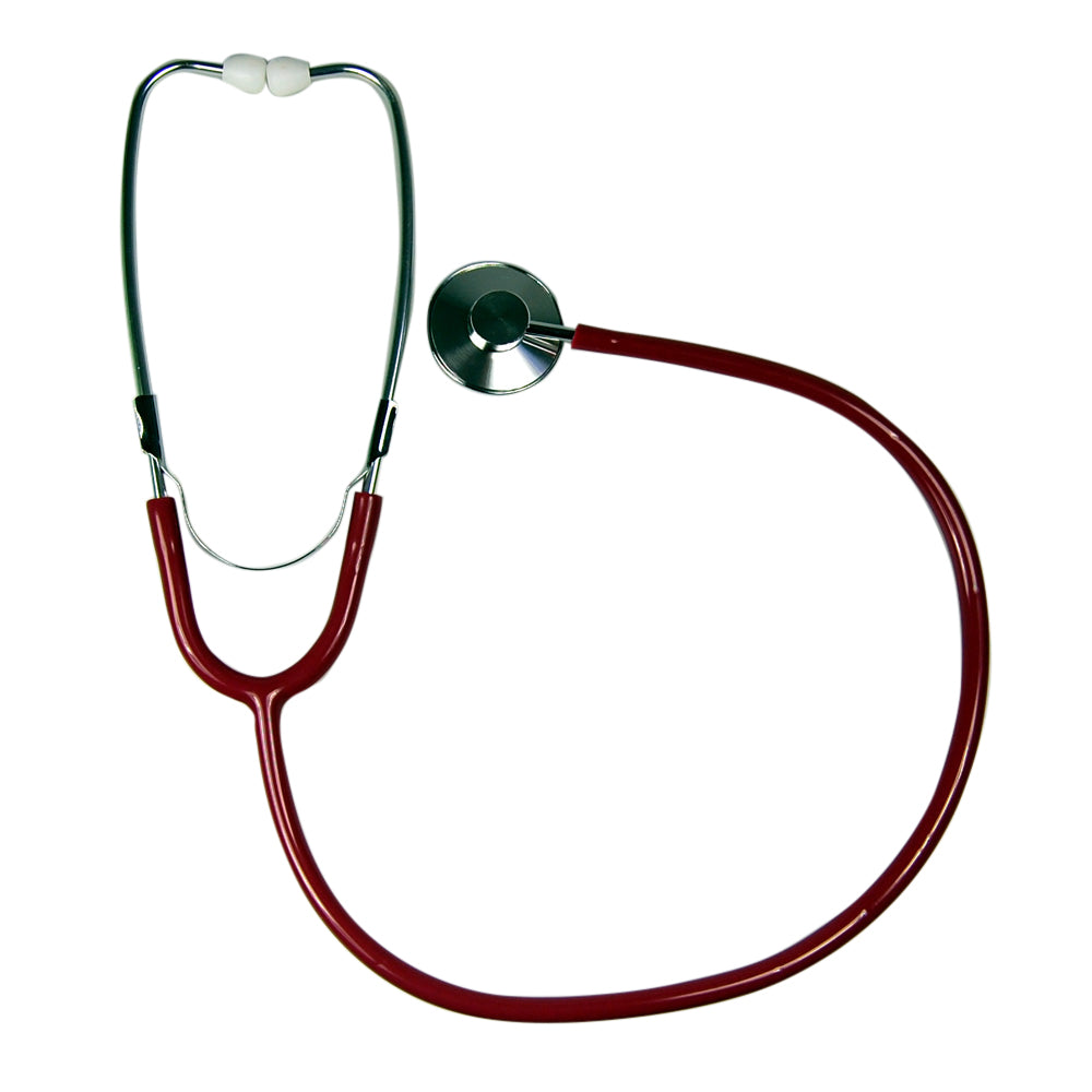 Burgundy single head stethoscopes wholesale prices UK bulk stethoscope supplier