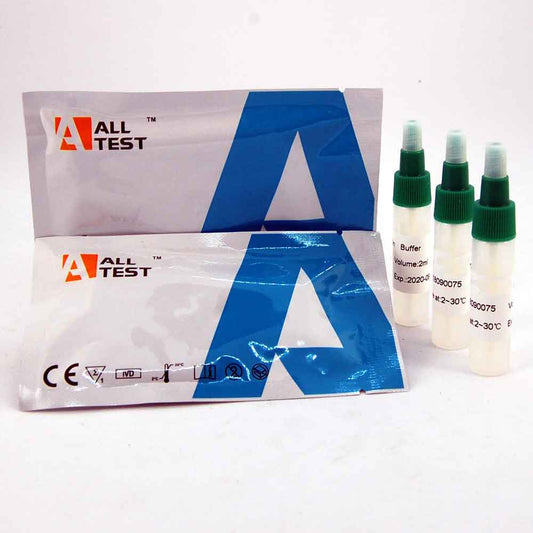 Lactoferrin test kit