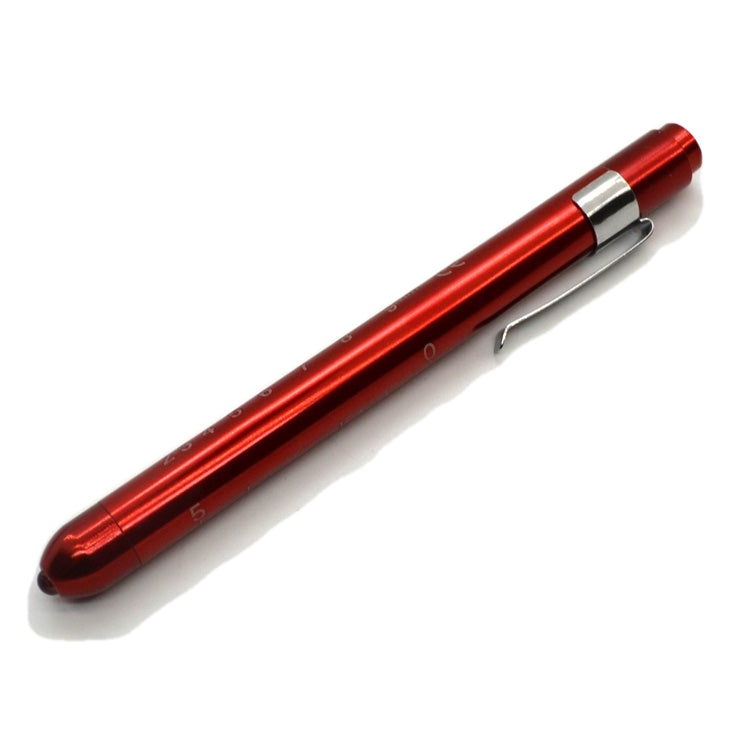 Metal Pen Torch Pupil Gauge LED Pen Light