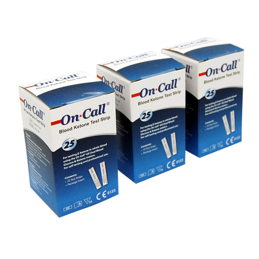 On Call ketone strips
