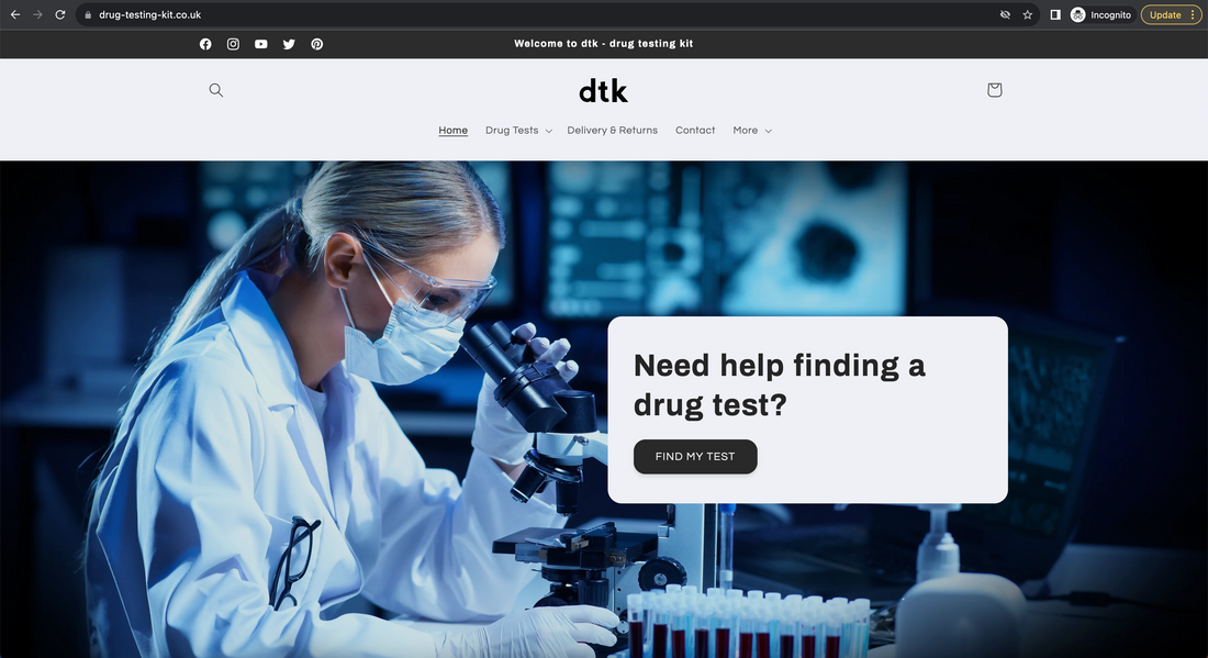 drug testing news DTK drug testing kit