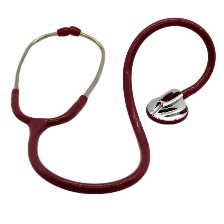 Burgundy cardiology stethoscope