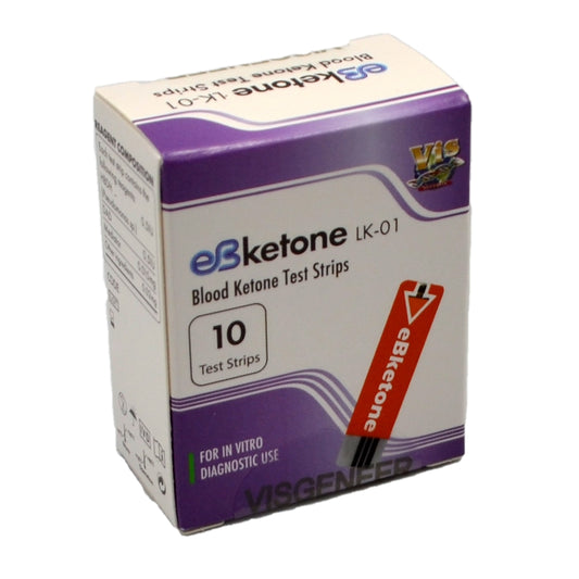 eBketone blood ketone test strips