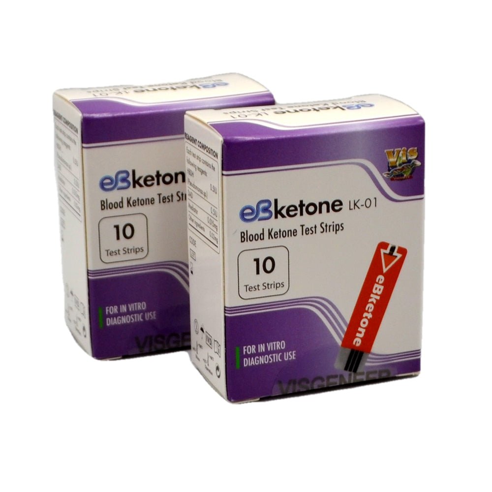 eBketone blood ketone test strips