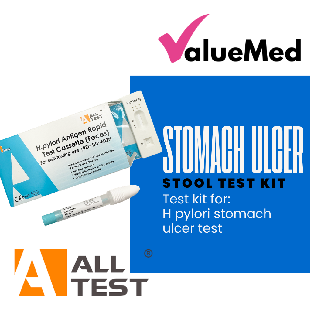 testing kit for stomach ulcer diagnosis H pylori antigen test