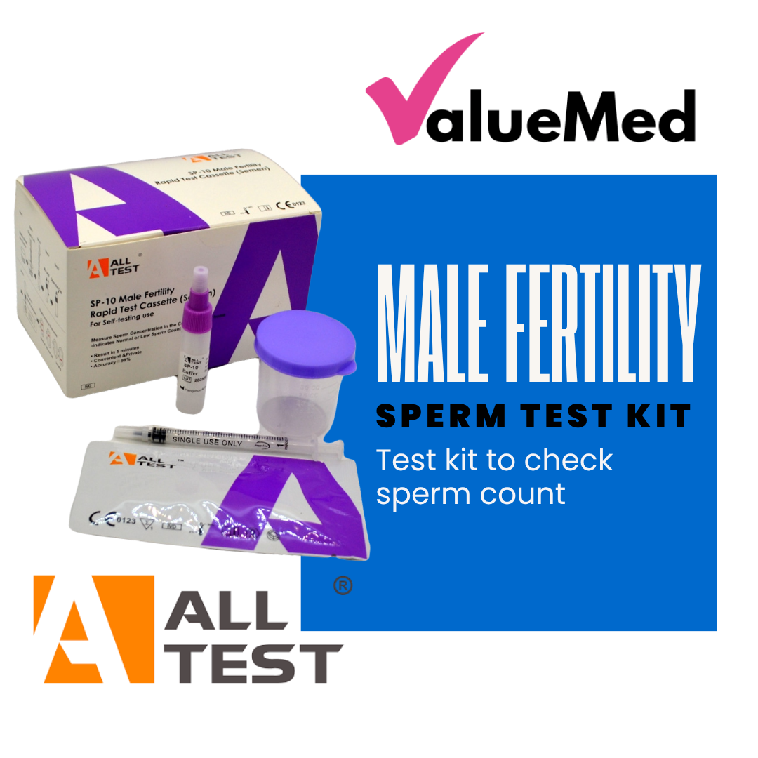 Sperm count testing kit check male fertility 