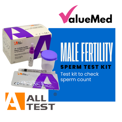 Sperm count testing kit check male fertility 