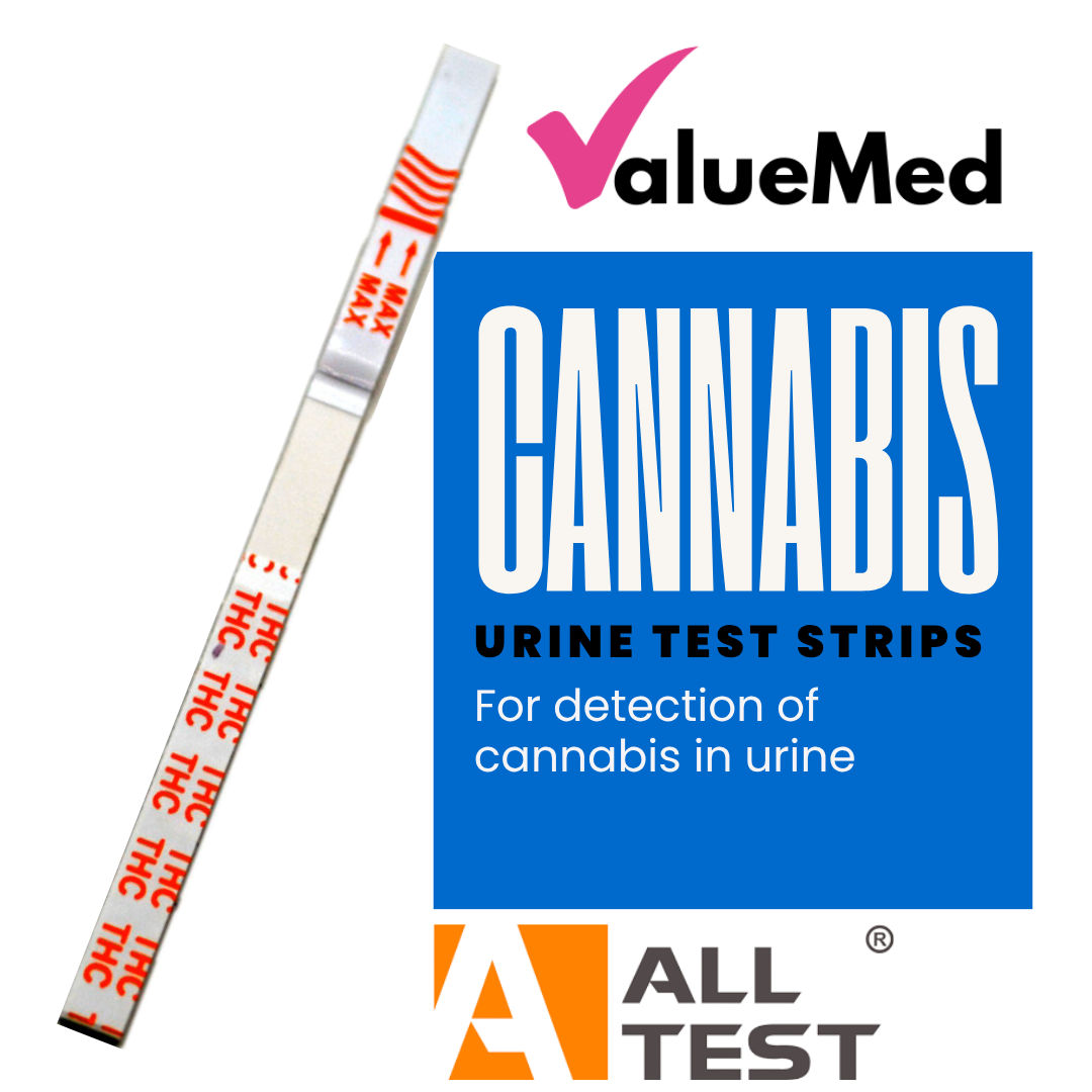 ALL TEST THC | Cannabis Urine Drug Test Strips – Valuemed Health Screening