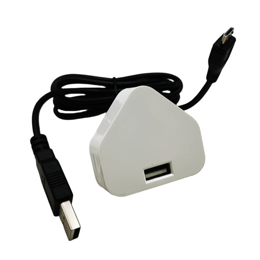 Mains Power Supply and Data Transfer Cable for the AT Cholesterol 5 in 1 Meter