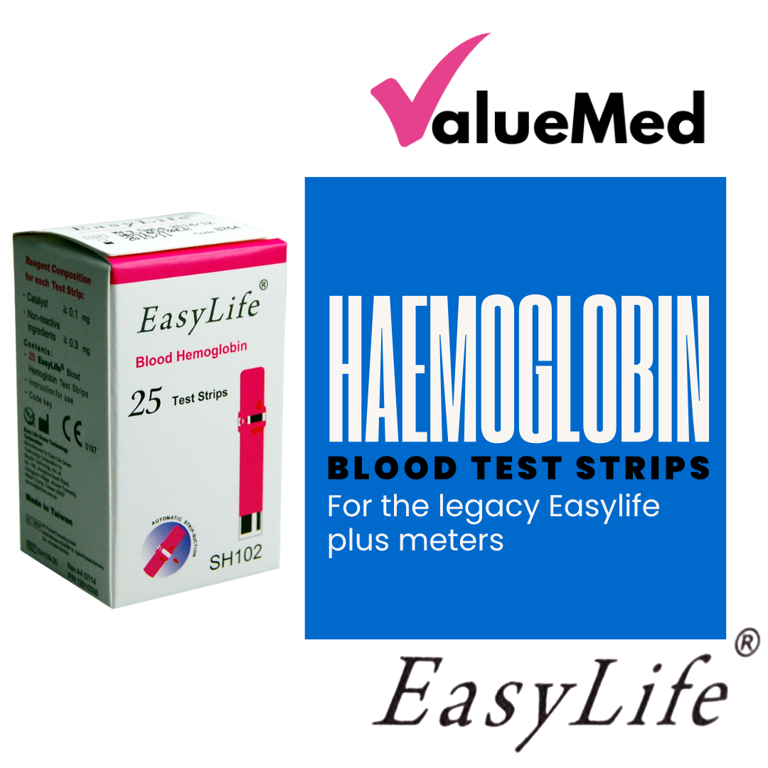 blood haemoglobin test strips for easylife meter