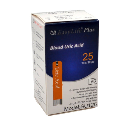 25 EASYLIFE Plus Blood Uric Acid Strips