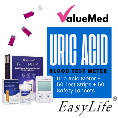 uric acid gout blood test meter starter pack