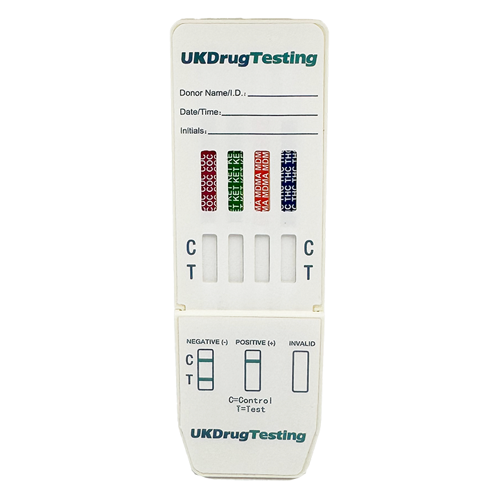 Party Drug Test Kit - Ketamine, MDMA, Cannabis, Cocaine
