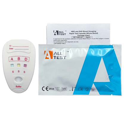 ALLTEST Professional ABO and Rhesus Blood Grouping Test Kits OABD-402