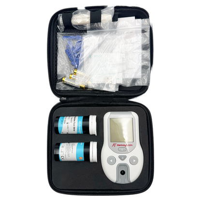 Start testing for hemoglobin ALLTEST