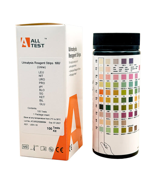 ALLTEST Urine Test Strips URS10U