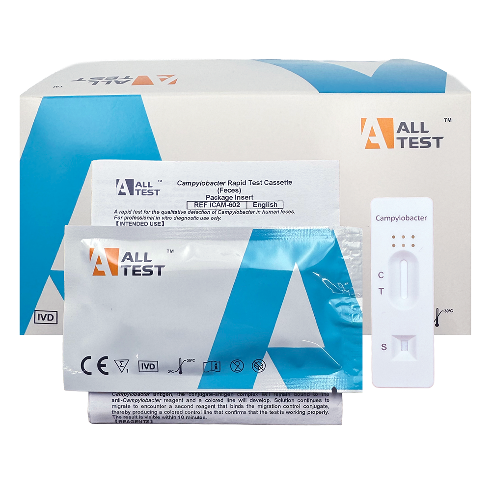 Campylobacter testing kit - test for food poisoning alltest