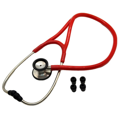 cardiology stethoscope in red by valuemed