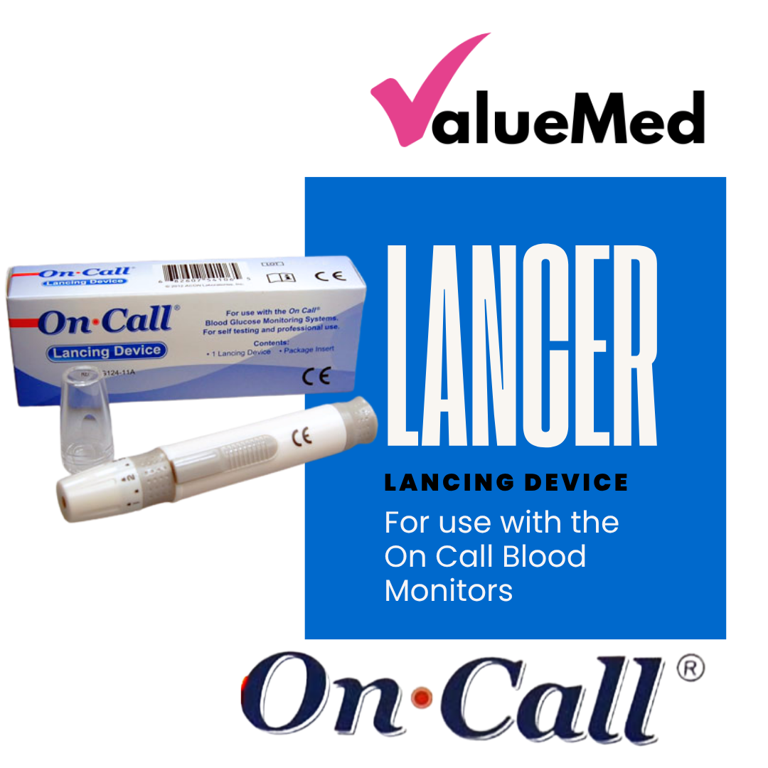 best value on call lancing device lancer for blood test meter for diabetes or ketone testing at home