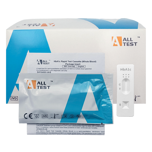 All Test HbA1c rapid test cassette for screening for diabetes and pre-diabetes