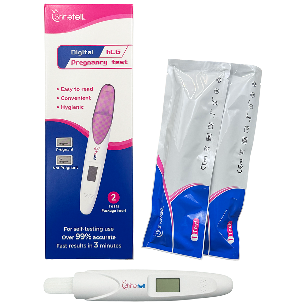 Digital pregnancy testing kit - 2 pack