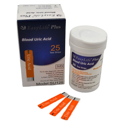 25 EASYLIFE Plus Blood Uric Acid Strips
