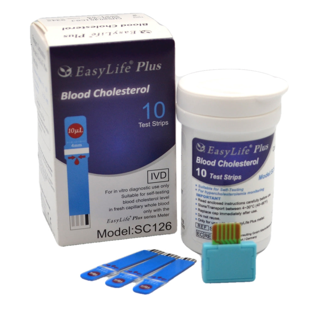 easylife blood cholesterol test strips