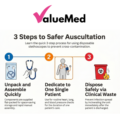 how to prevent spread of infectious diseases in medical setting - disposable single patient stethoscopes uk
