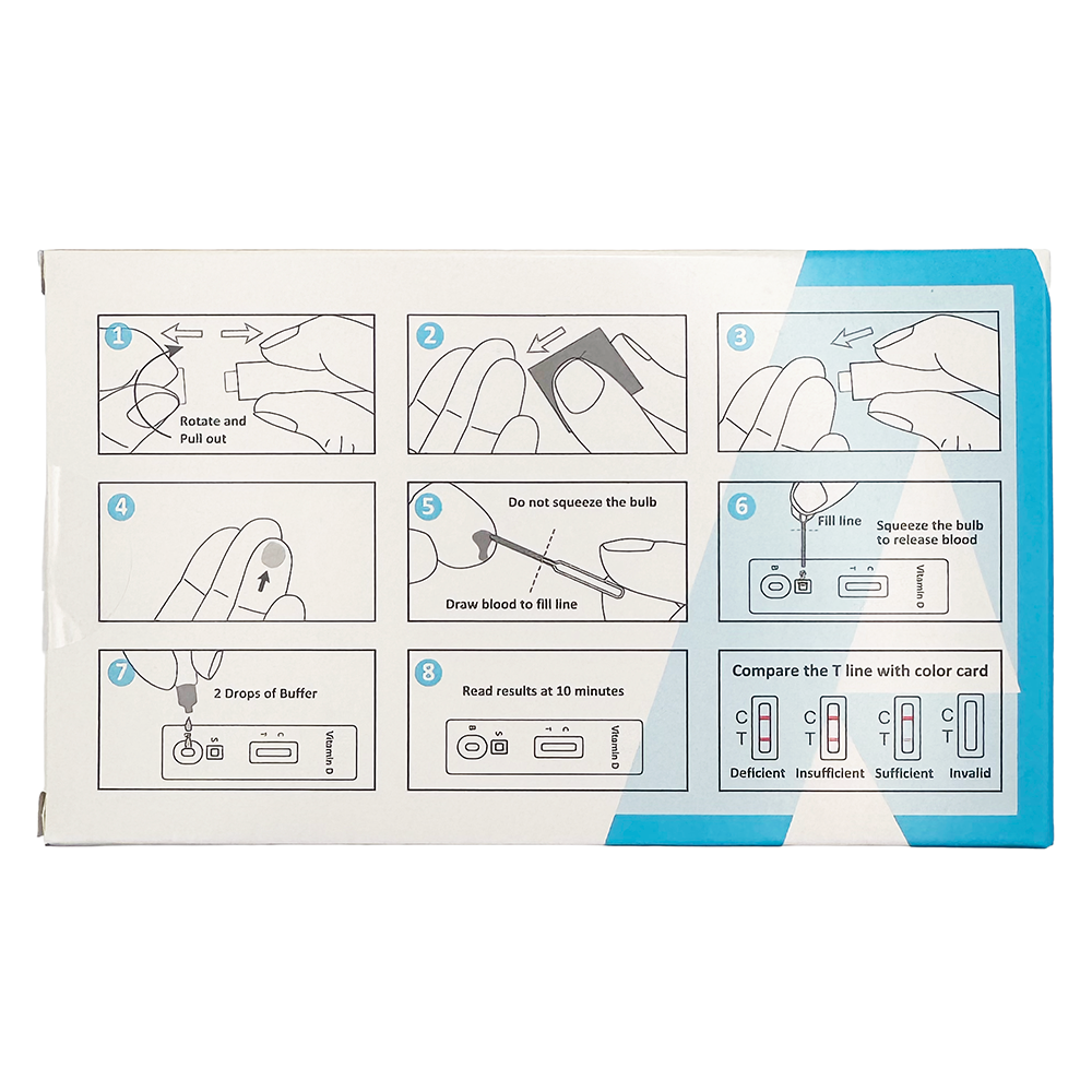 Vitamin d test kit instructions