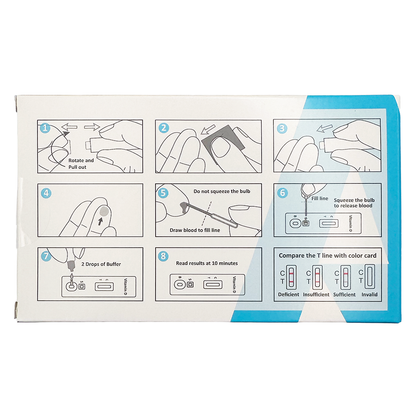 Vitamin d test kit instructions