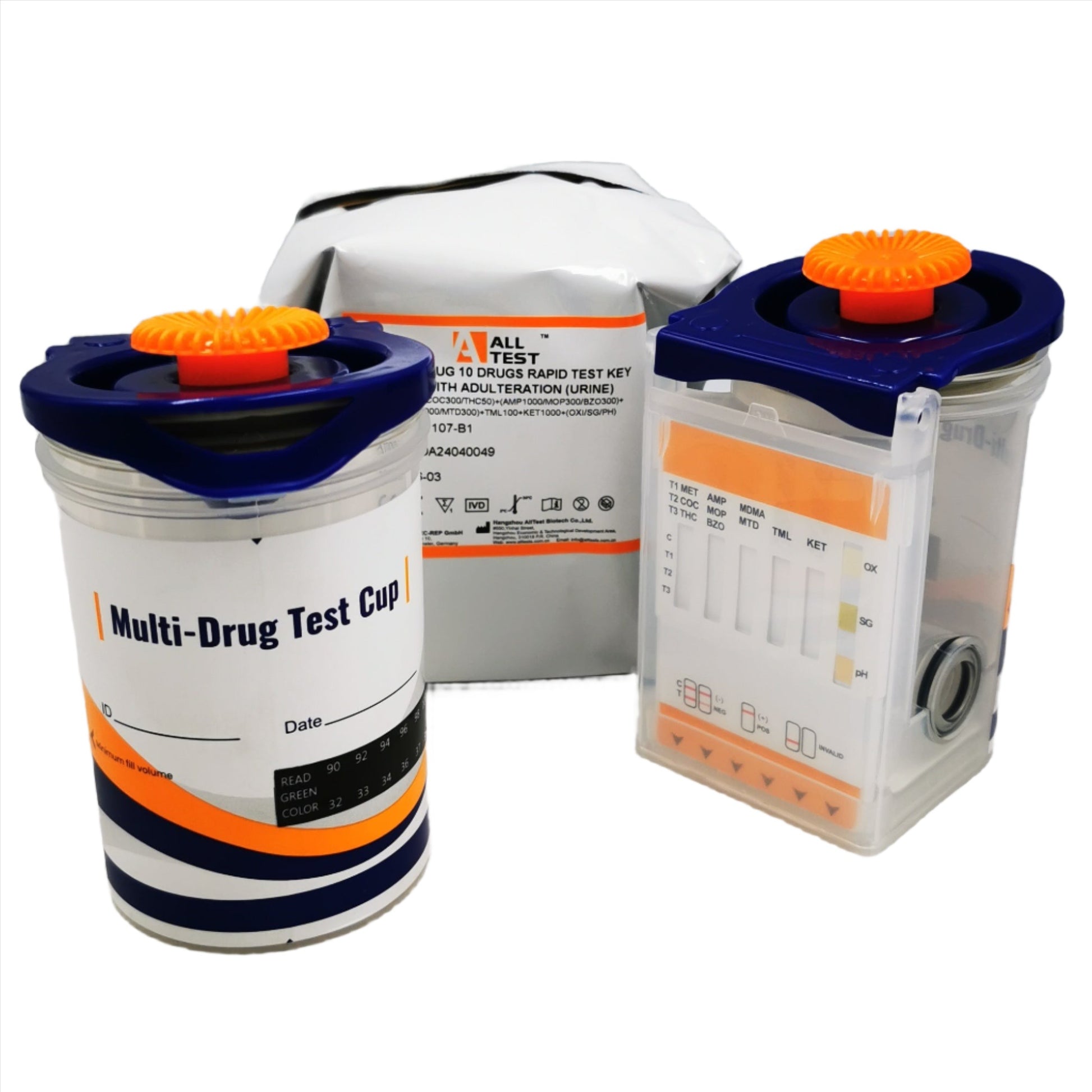 10 panel cup drug test kit ALLTEST workplace drug testing kits