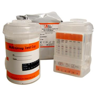10 panel cup drug test kit ALLTEST workplace drug testing kits