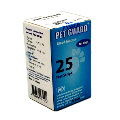 Pet Guard Dog Glucose Test Strip Pack