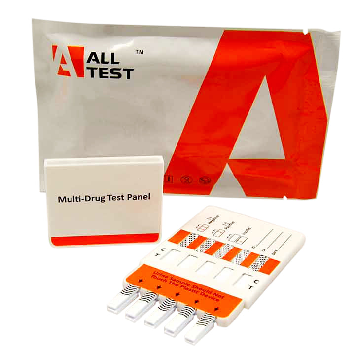 5 panel club drug testing kit by ALLTEST
