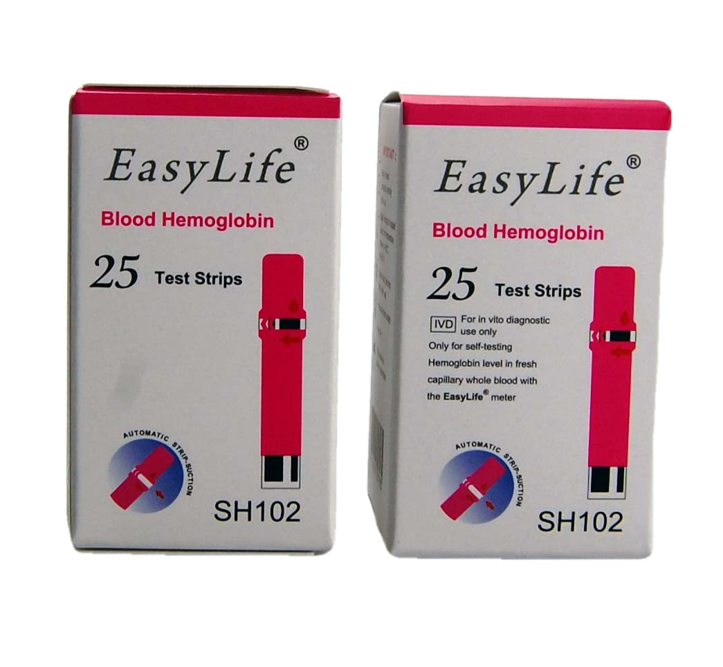 anaemia test strips for easylife Hb meter