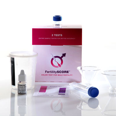 Fertilityscore home male fertility test kit UK