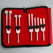 Medical tuning fork set of 5 