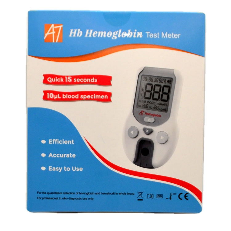 ALLTEST Professional Blood Haemoglobin & Haematocrit Meter