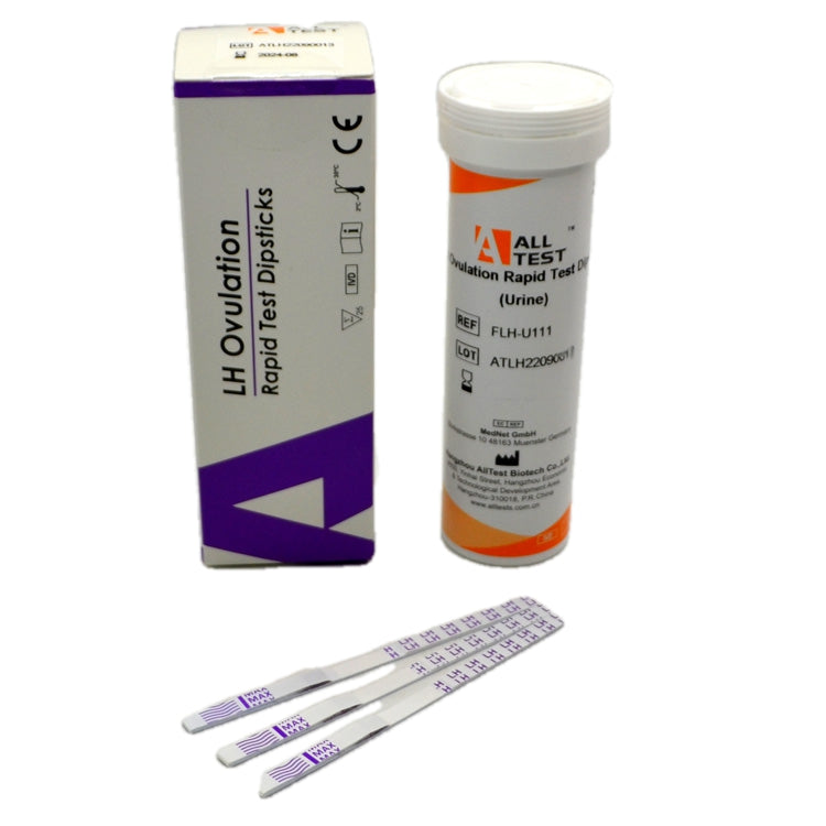 ALLTEST 25mIU Ovulation Test Strips FLH-U111 (pot of 25 ovulation strips)