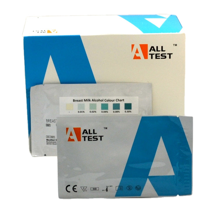 Breast milk alcohol test strips 