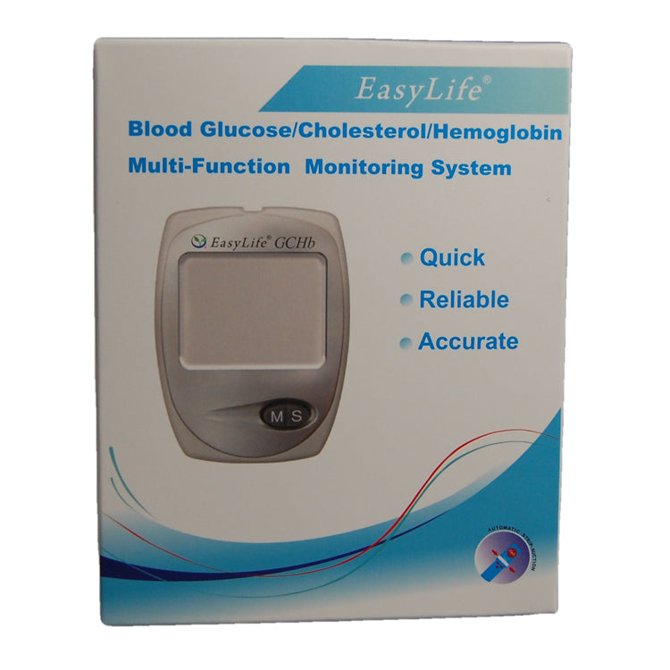 Easylife haemoglobin, glucose and cholesterol meter 